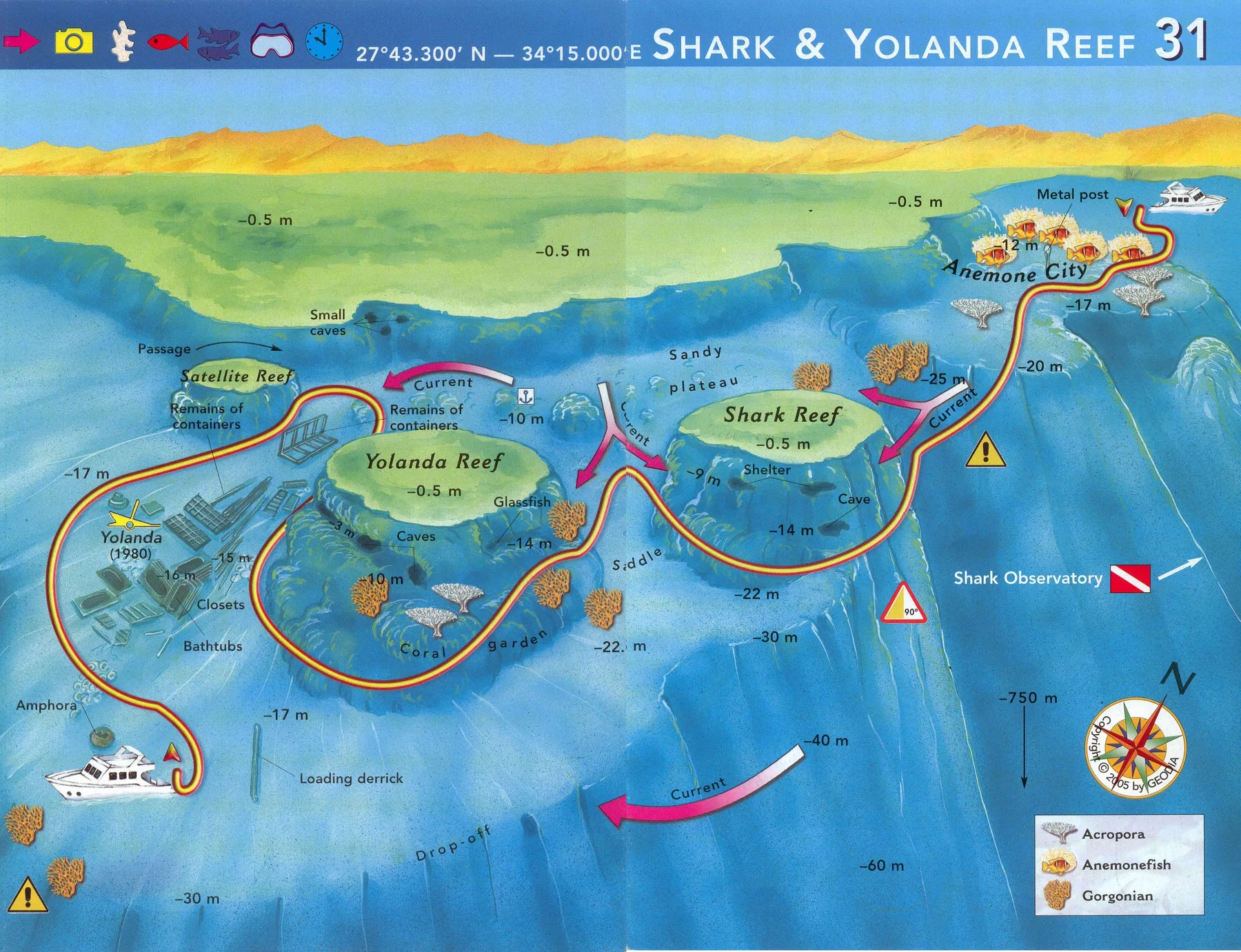 Shark & Yolanda Reef